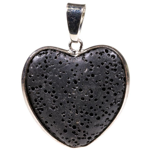 Anheng/ Pendant lava stone heart image