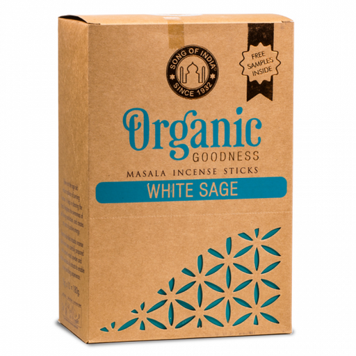 Røkelse hvit salvie |Organic Incense Masala White Sage image