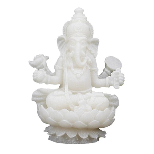 Ganesh figur hvit 10 cm  image