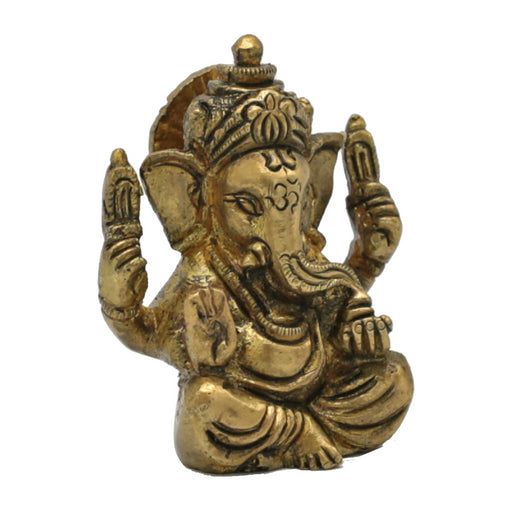 Ganesh figur - brass miniature image