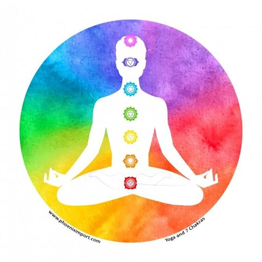 Window Sticker Yoga & chakra's image
