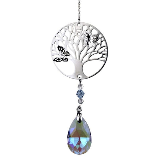 Lysfanger -Tree of Life crystal string & rainbow drop violet  image
