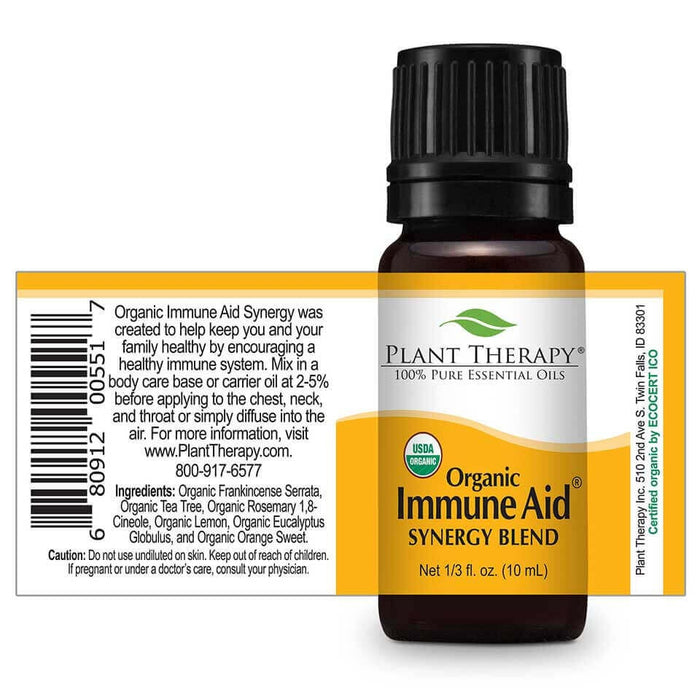 Immune Aid Synergy Organic Essential Oil 10 mL image