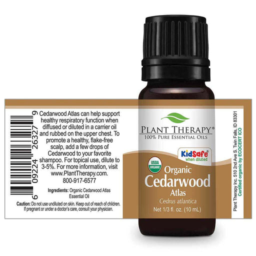 Cedarwood Atlas Organic Essential Oil - eteriske oljer 10 ml  image