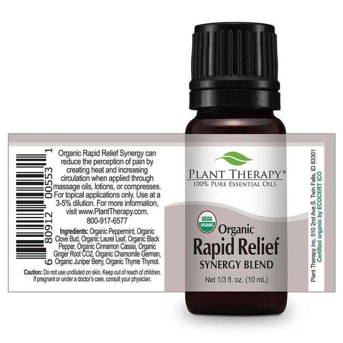 Rapid Relief Synergy Organic Essential Oil image