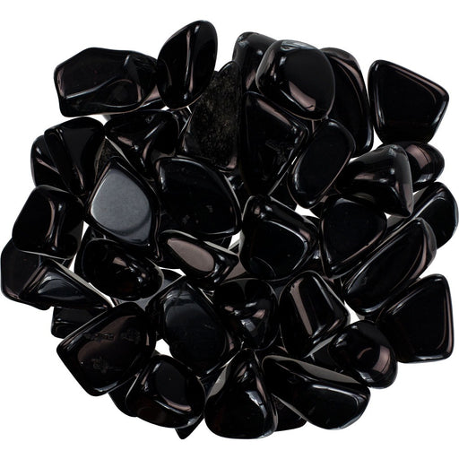 Obsidian, svart Tromlet Medium  image
