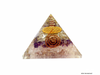 Orgonitt Pyramide 70 mm- Ametyst Rosenkvarts Bergkrystall image