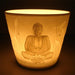 Atmospheric lighting votive Buddha image