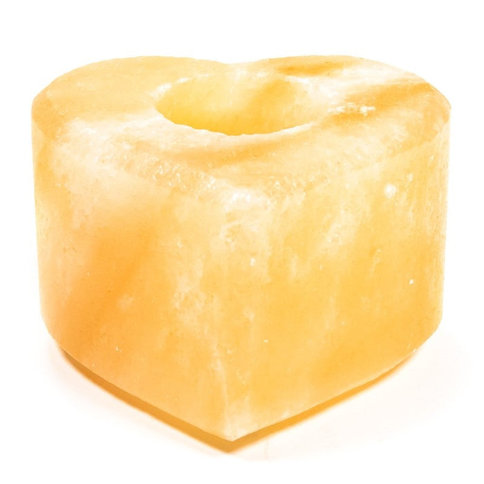 Himalaya Saltkrystall Telys Hjerte image