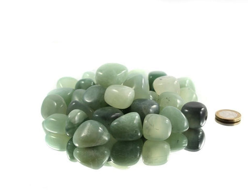 Jade, grønn kinesisk Tromlet Medium AAA-kvalitet image