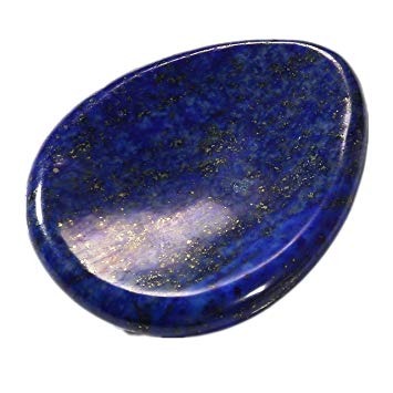 Lapis Lazuli flat lommestein/Worry stone  image