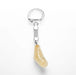 Key chain with citrine image