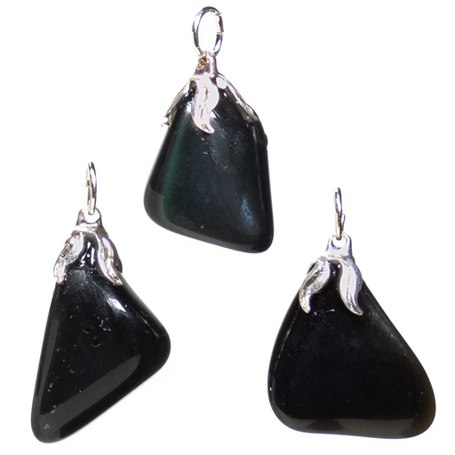 Anheng /Gemstone Pendant Rainbow Obsidian  image