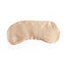 Øye pute/ Silk eye pillow beige - sand with lavender and flaxsee image