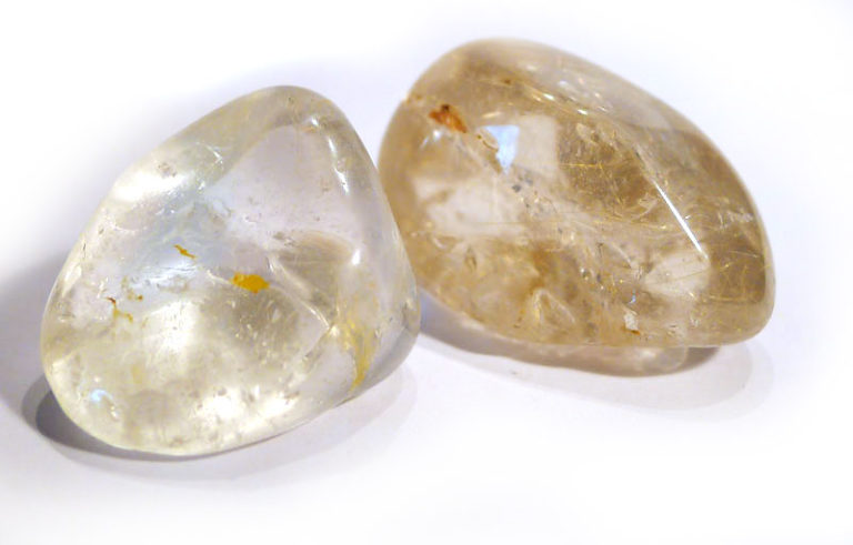 Topaz klar - Tromlet stein (1,5-2,5 cm) image