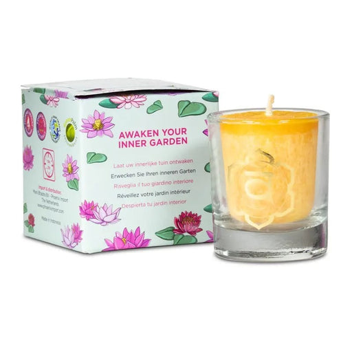 Scented votive candle 2nd chakra in giftbox image