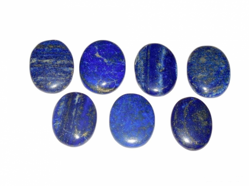 Lapis Lazuli flat lommestein/Worry stone  image