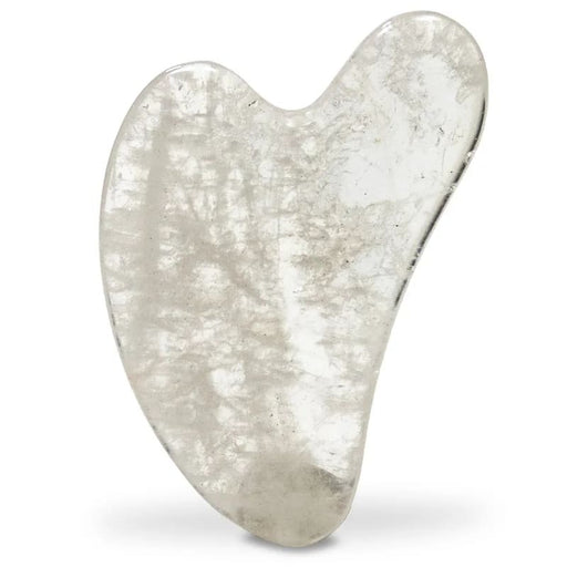 Bergkrystall Clear quartz gua sha massage stone image
