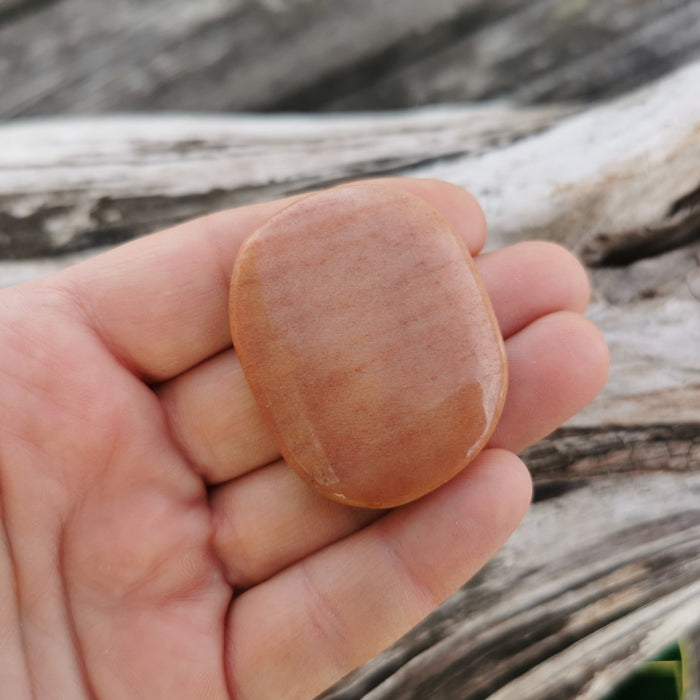 Peach Aventurine Worry Stones image