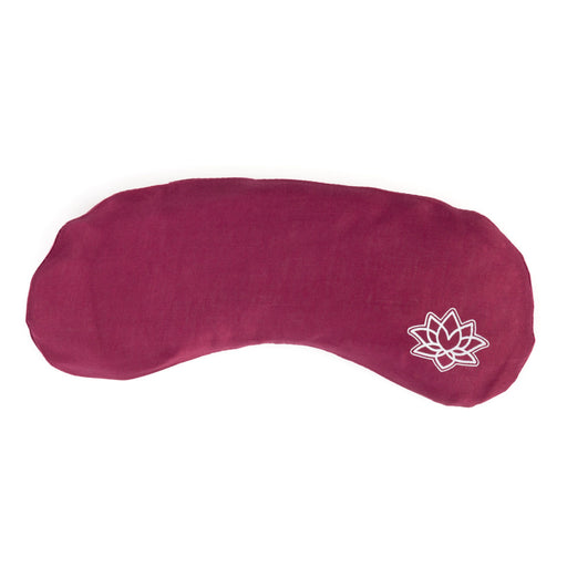 Yoga eye pillow LOTUS with lavender, Aubergine image