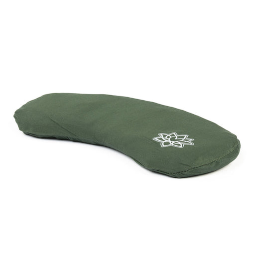 Yoga eye pillow LOTUS with lavender, modal dark green  image
