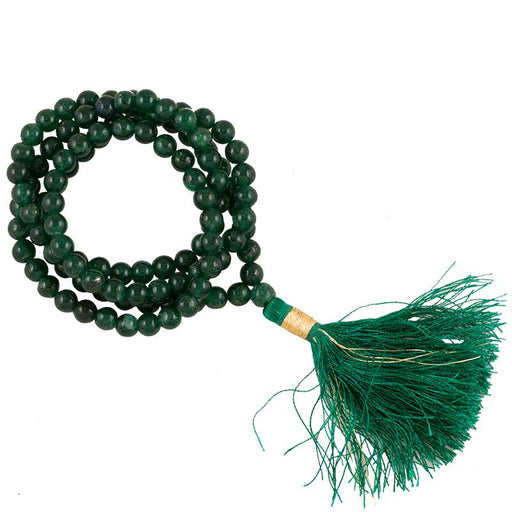Mala Aventurine AA quality 108 beads - Yoga smykker  image