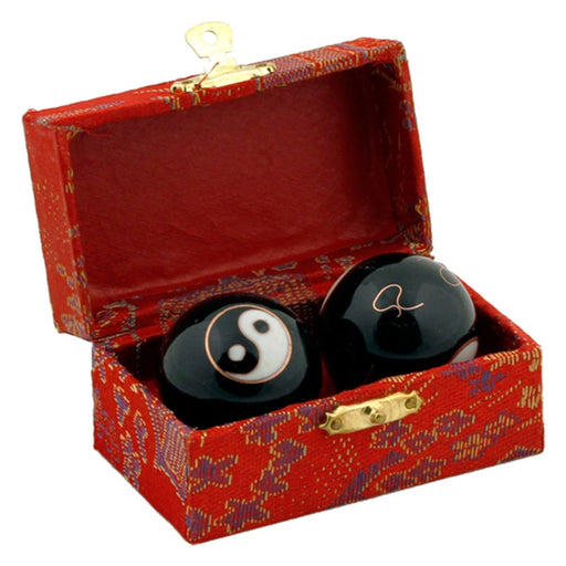 Meditasjonskuler - Health Balls Yin Yang black image
