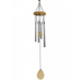 Vindspil Windchime four chimes with natural wood image