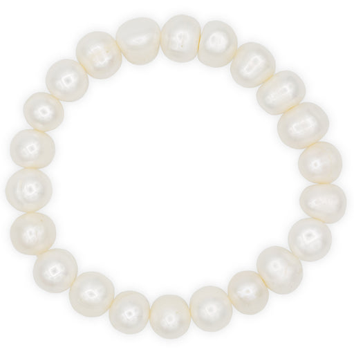 Armbånd hvite perler image