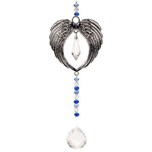 Feng Shui decoration angel wings and crystal ball image