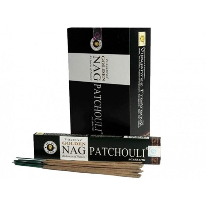 Røkelse Golden Nag Patchouli  15 grams   image