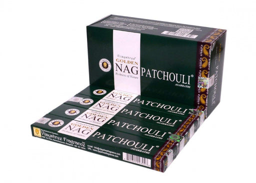 Røkelse Golden Nag Patchouli  15 grams   image
