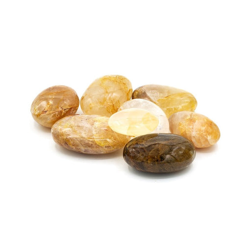 Jumbo Golden Healer ( Limonitt) Pebble Stone XL  6-8cm image