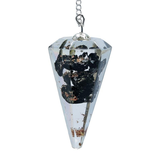 Orgonite pendel - Orgone Pendulum Black Tourmaline  image