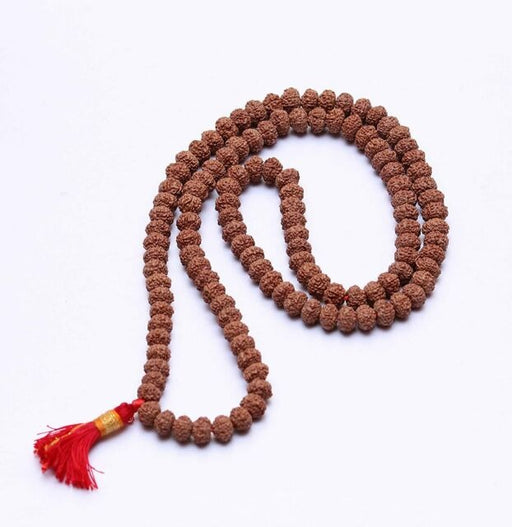 Original Rudraksha Mala 108+1 Beads (15 mm) image