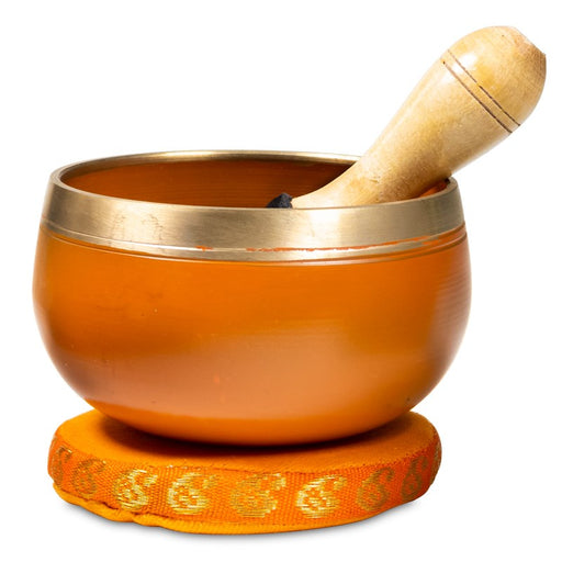 Chakra syngebolle Sett  -Harachakra (orange) - Gaveeske  image
