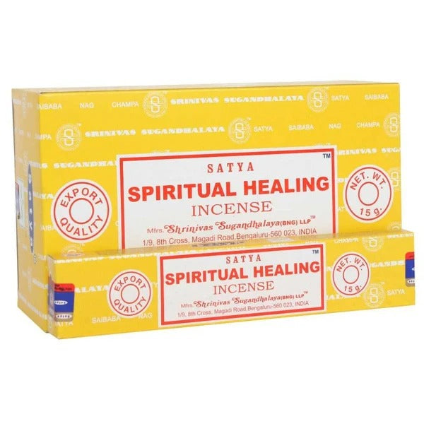 Satya Spiritual Healing Incense Røkelse 15 gr image