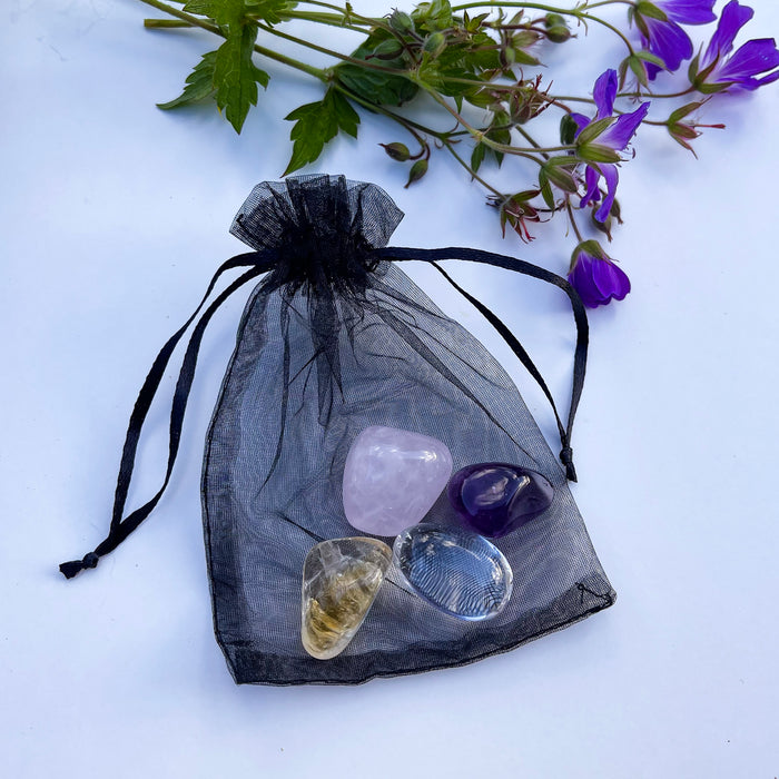 Crystal Pack - Happiness & Love Healing Crystal Kit