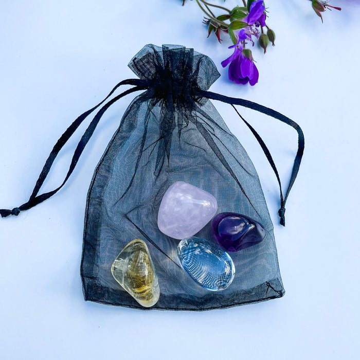 Crystal Pack - Happiness & Love Healing Crystal Kit