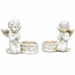 Two angels with candle holders image