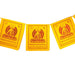 Tibetan prayerflags Buddha Shakyamuni image