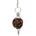 Pendel /Rudraksha Pendulum silver colored image