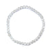 Bergkrystall armbånd 4 mm ( Faceted) image