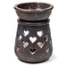 Oil burner Hearts soapstone image