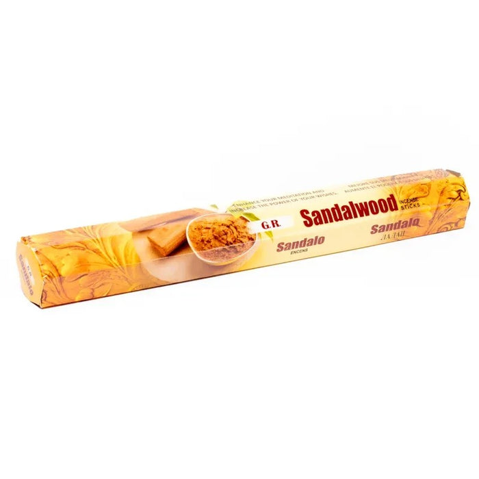 Røkelse Incense Sandalwood hexagon package image