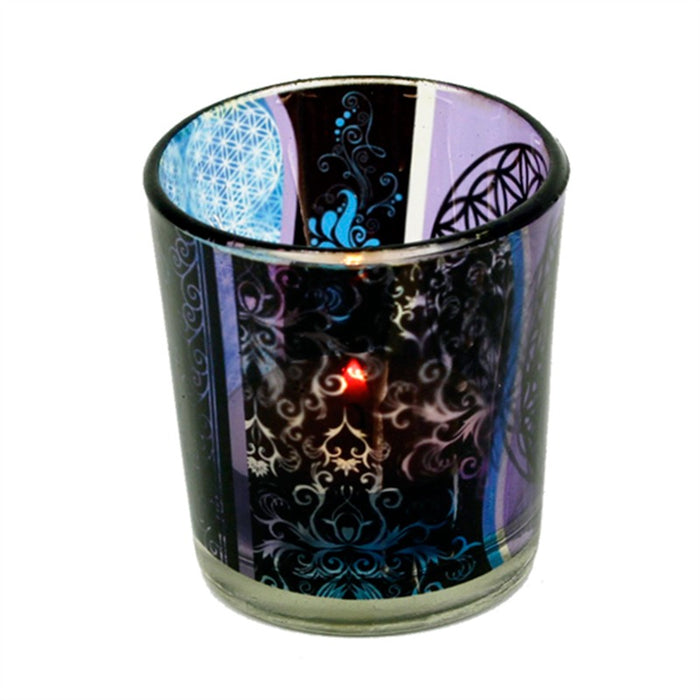 Candle light holder Flower of life  image
