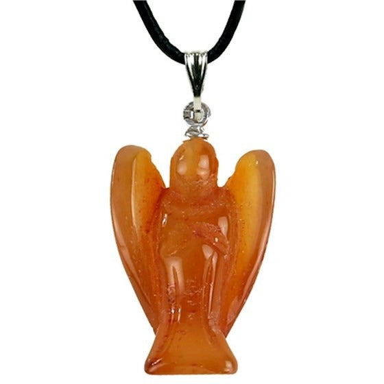 Angel pendant carnelian image