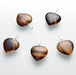 Tigerøye hjerte anheng | Tiger Eye Heart Pendant 20 mm image