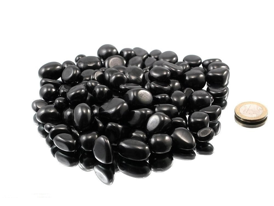 Shungitt/Shungite Tromlet Stor AAA-kvalitet image