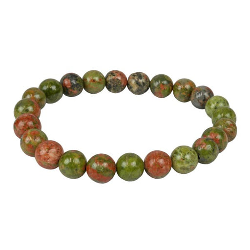 Unakitt armbånd/ Unakite Jasper mala brancelet  image